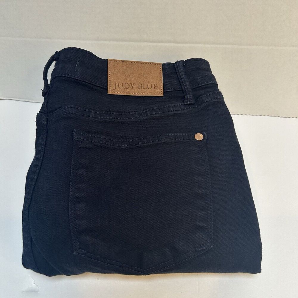 Judy Blue Hi-Rise Tummy Control‎ Navy Skinny Denim Jeans Size 9/29 Style #88791